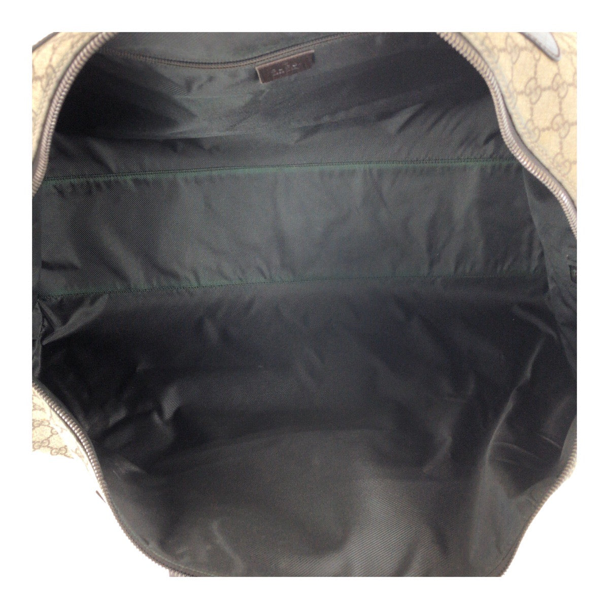 GUCCI Boston Duffel bag 101672 GG Supreme Canvas Brown