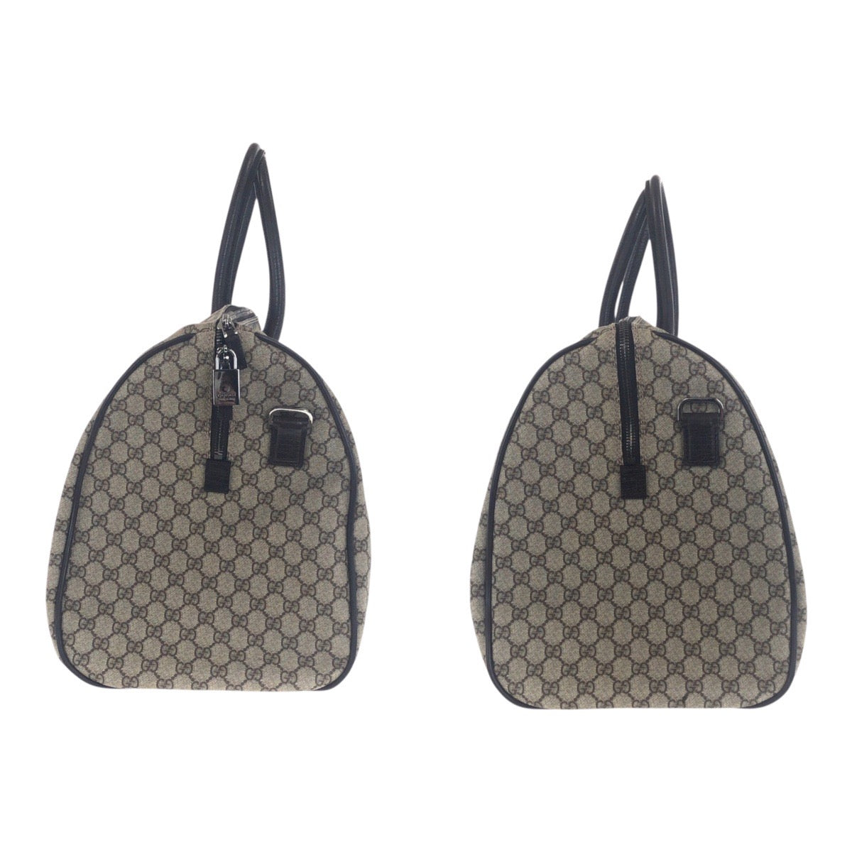 GUCCI Boston Duffel bag 101672 GG Supreme Canvas Brown