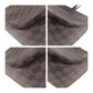 LOUIS VUITTON Tote Bag N51123 PVC Brown Gold Metal Damier Parioli PM