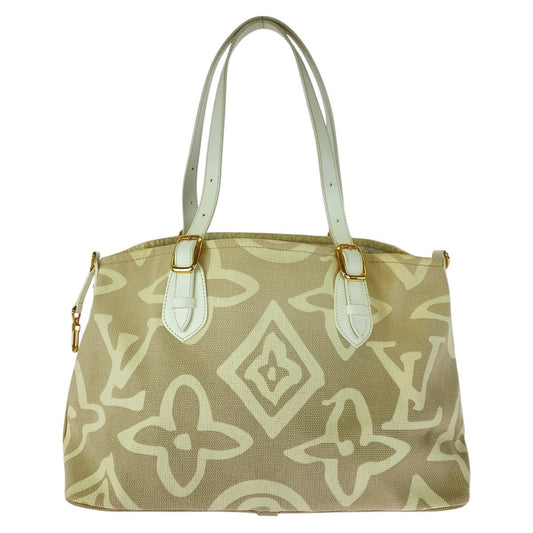 LOUIS VUITTON Tote Bag M95675 canvas Beige cream Taicienne GM
