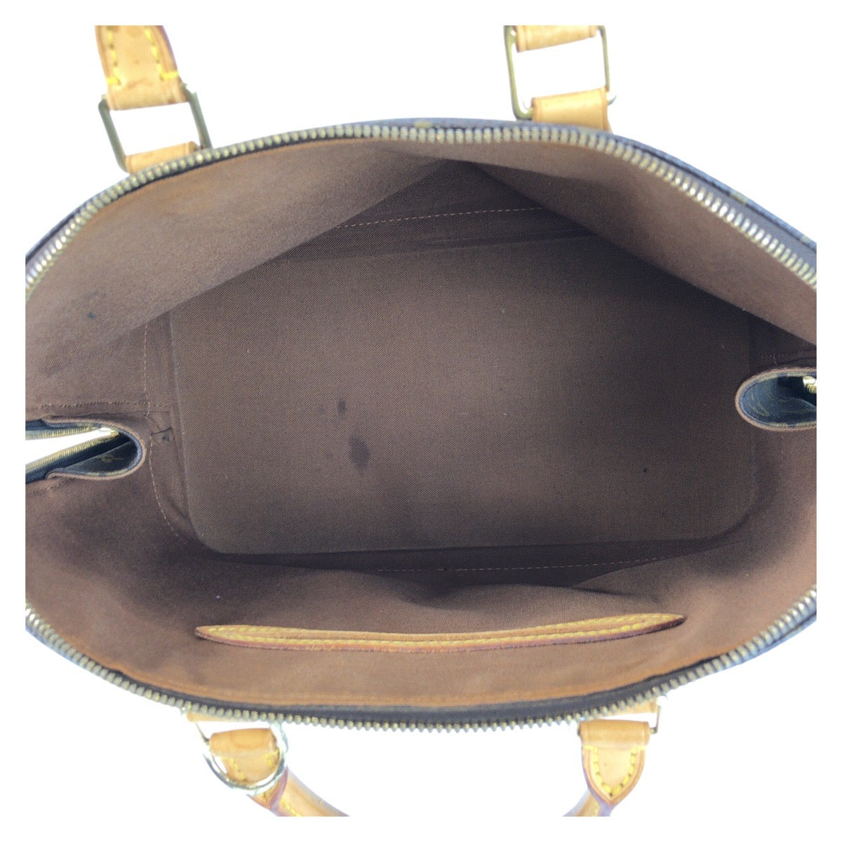 LOUIS VUITTON Handbag M51130 PVC Brown Monogram Alma