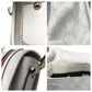 GUCCI Shoulder Bag 145844 leather white Sherry line