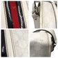 GUCCI Shoulder Bag 145844 leather white Sherry line