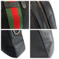 GUCCI Business bag 387102 canvas Black SilverMetal Sherry line