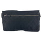 GUCCI Sling bag 28566 GG canvas Black SilverMetal