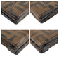 FENDI Tri-fold wallet 3M0395AAFM2098210 leather Brown Gold Metal ZUCCA F IS FENDI