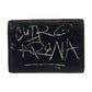 BALENCIAGA Tri-fold wallet 891445 1060 Y 532244 leather Black black Graffiti Paper mini