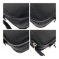 GUCCI Clutch bag 256076 leather Black SilverMetal