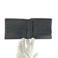 CELINE Bifold Wallet leather Black SilverMetal