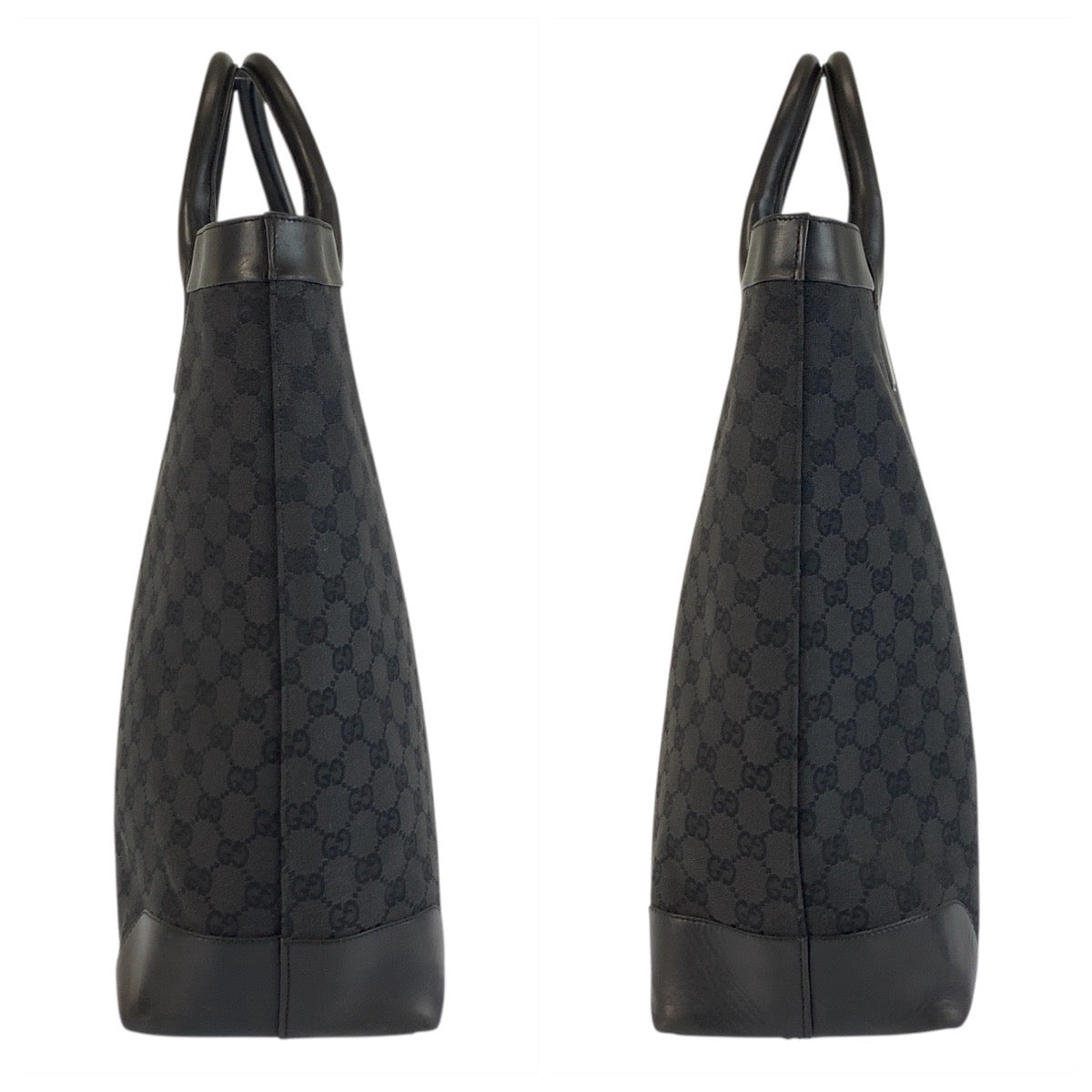 GUCCI Tote Bag 33889 GG canvas black