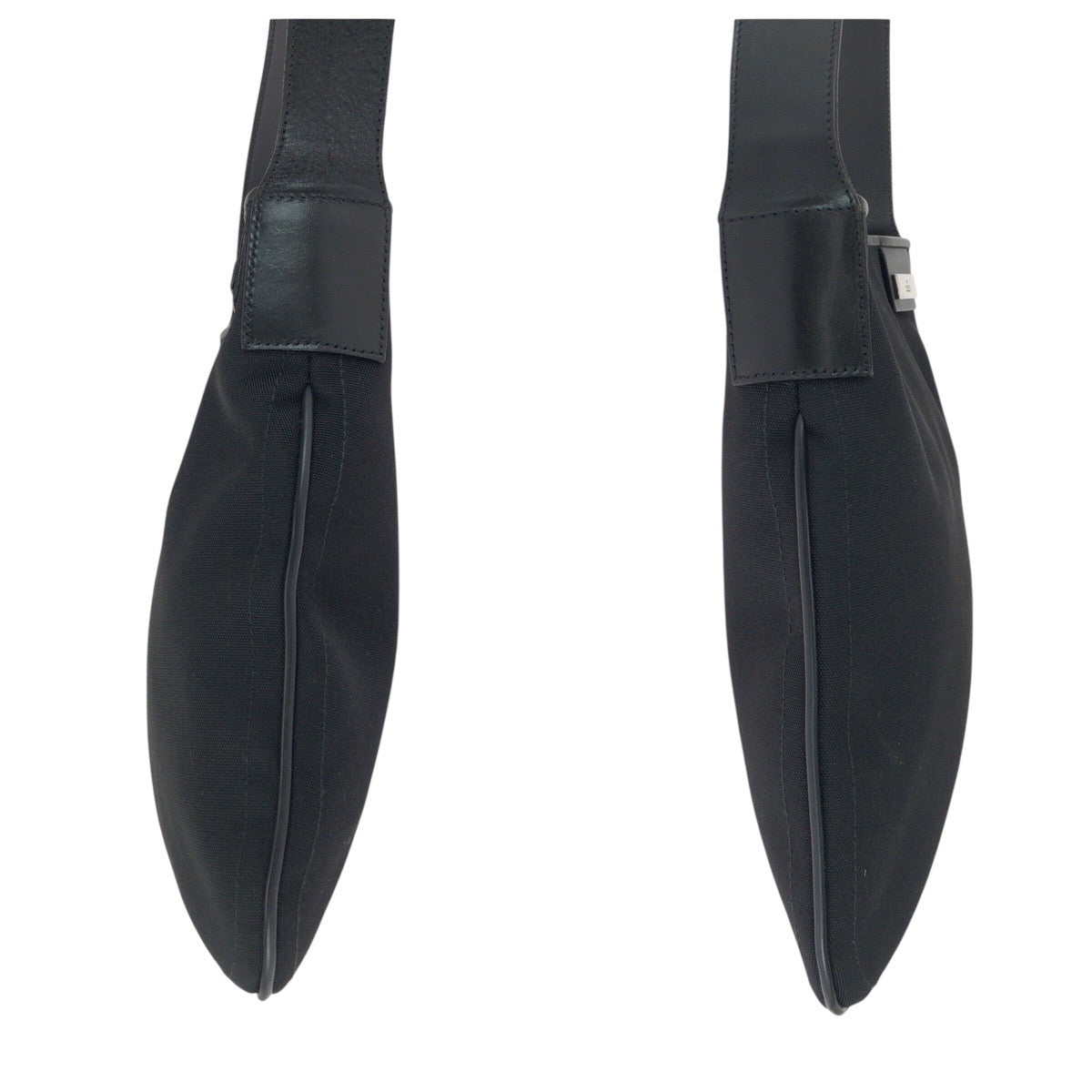 GUCCI Shoulder Bag 019 0422 canvas Black SilverMetal