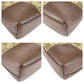 GUCCI Shoulder Bag 33900 GG canvas Brown Silver Metal