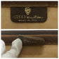 GUCCI Clutch bag 67 014 2125 GG Supreme Canvas Brown gray Old Gucci Shelly Line