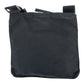 PRADA Shoulder Bag Nylon Black Silver Test Triangle With logo