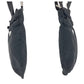 PRADA Shoulder Bag Nylon Black Silver Test Triangle With logo
