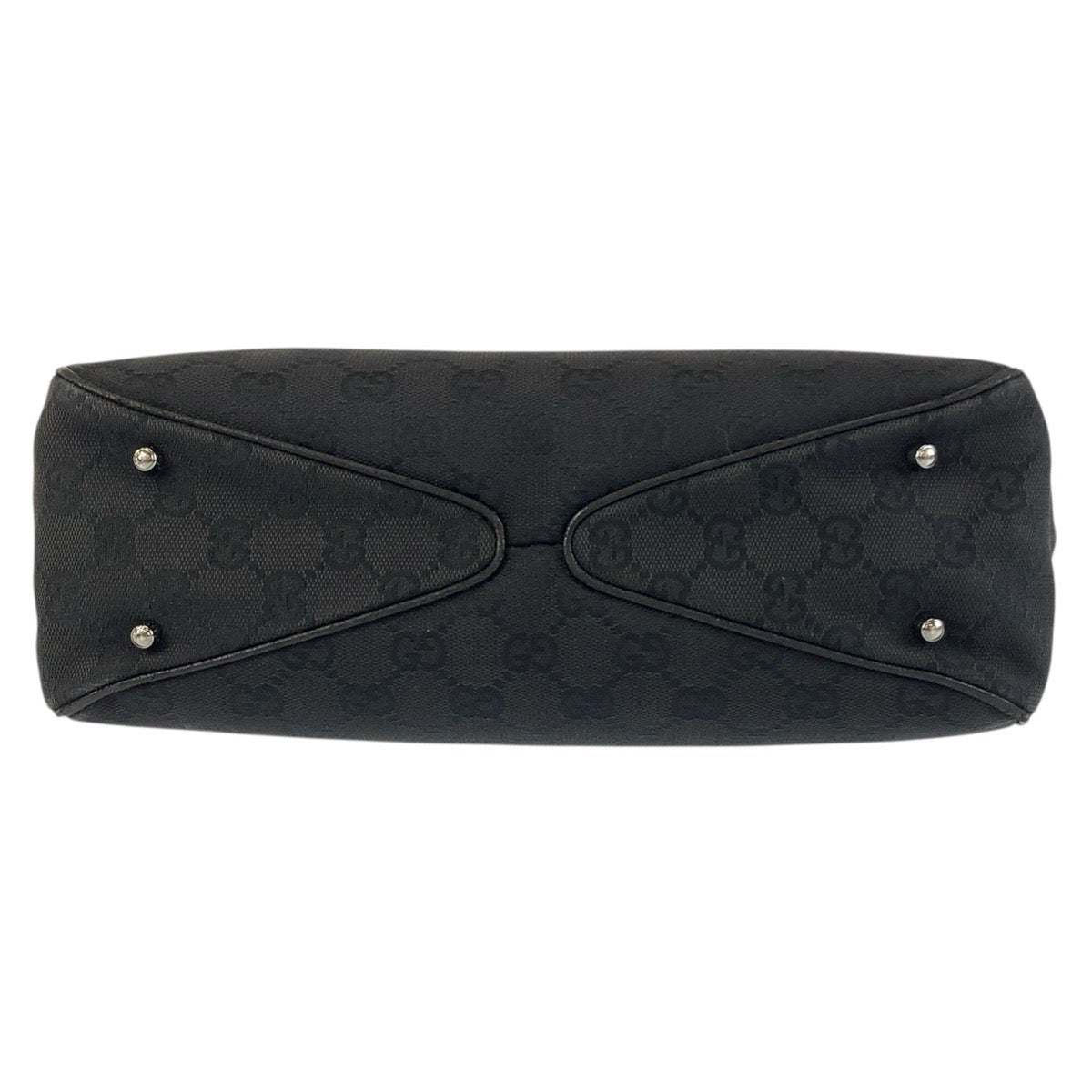 GUCCI Tote Bag 113019 GG canvas Black black