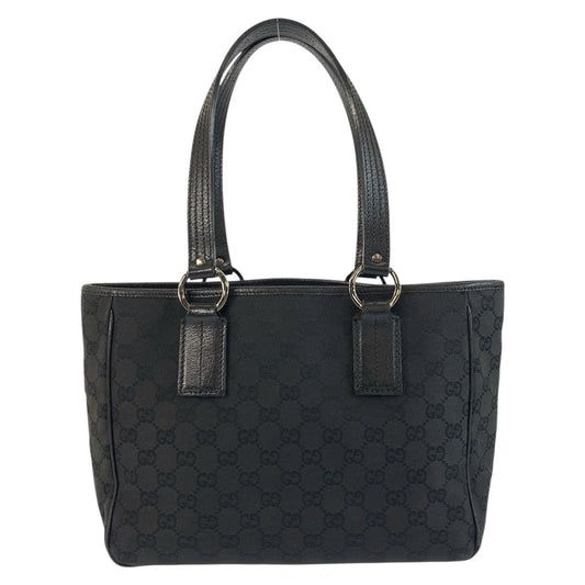 GUCCI Tote Bag 113019 GG canvas Black black