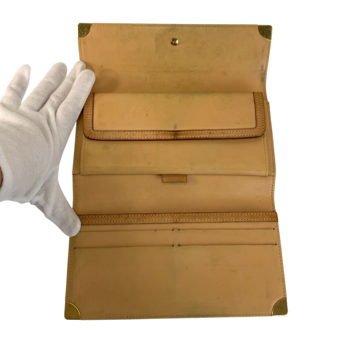 LOUIS VUITTON Long Wallet Purse M92658 PVC Noir Black Gold Metal Monogram multicolor Porte Tresor International