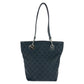 GUCCI Tote Bag 120840 GG canvas Black SilverMetal
