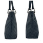 GUCCI Tote Bag 120840 GG canvas Black SilverMetal