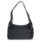 GUCCI Shoulder Bag 92699 GG canvas Black GoldMetal