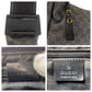 GUCCI Shoulder Bag 92699 GG canvas Black GoldMetal