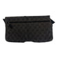 GUCCI Sling bag 28566 GG canvas Black Silver