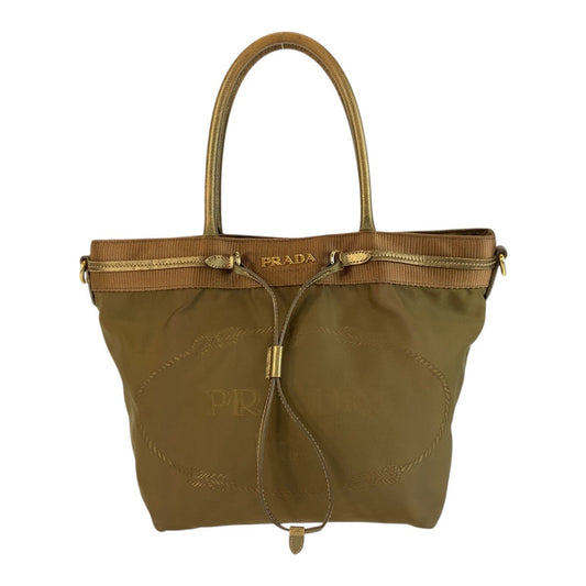 PRADA Tote Bag 31 Nylon khaki