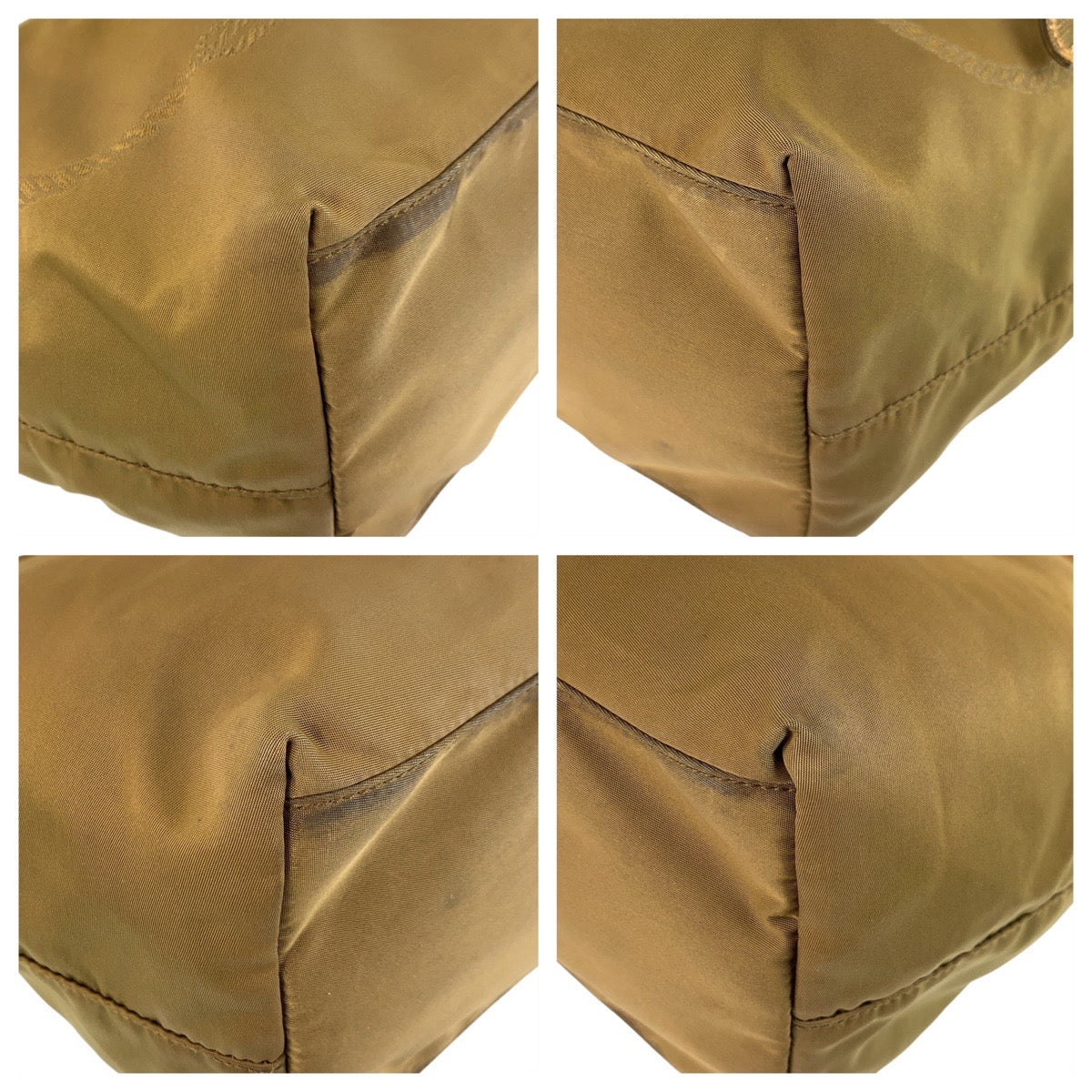 PRADA Tote Bag 31 Nylon khaki