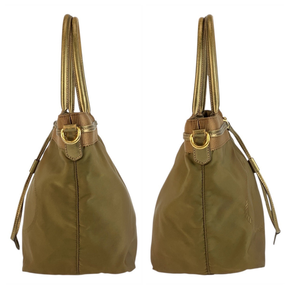 PRADA Tote Bag 31 Nylon khaki