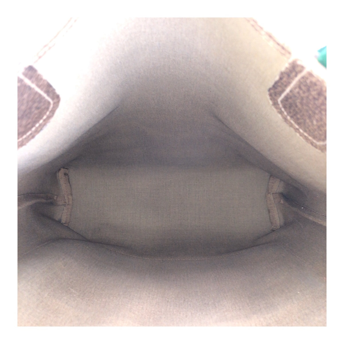 GUCCI Tote Bag 39 02 003 GG Supreme Canvas Brown gold Sherry line Old Gucci