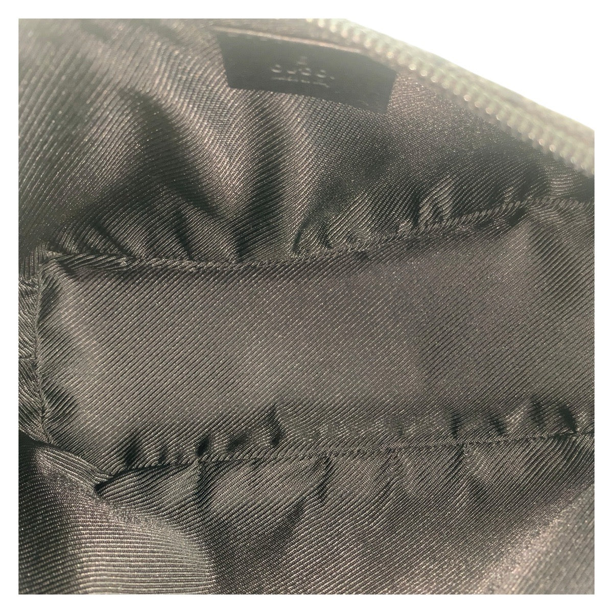 GUCCI Handbag 07198 GG canvas Black SilverMetal