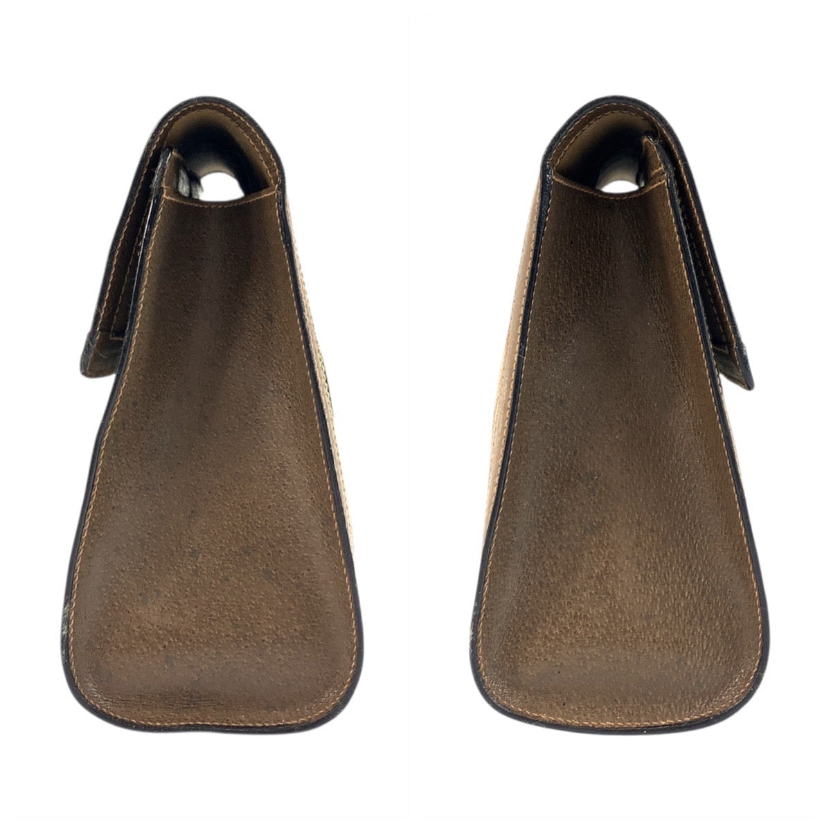 GUCCI Clutch bag 89 01 007 GG Supreme Canvas Beige Gold Metal Sherry line