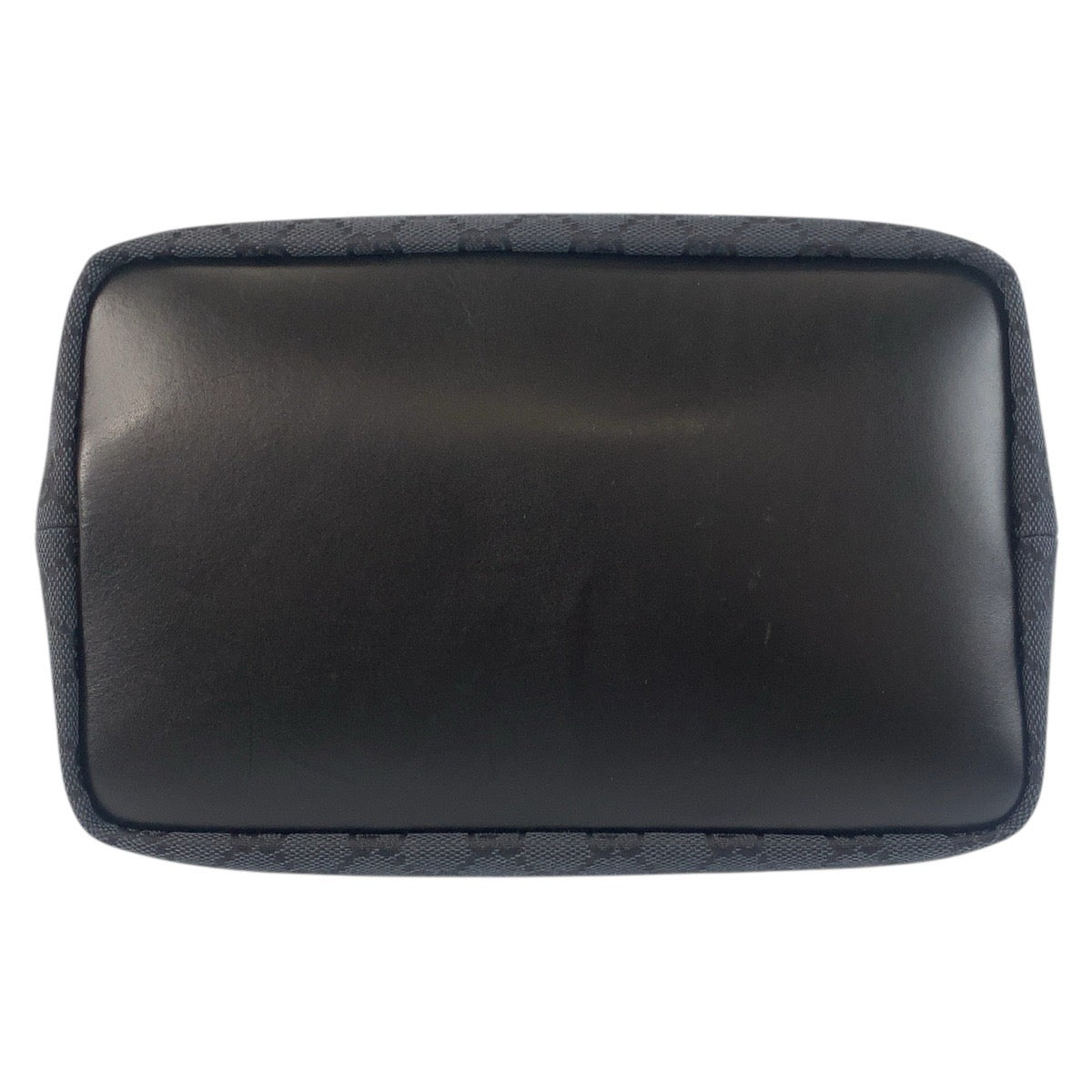 GUCCI Shoulder Bag 000 0531 GG canvas Black black Bamboo