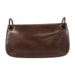 PRADA Shoulder Bag leather Brown logo