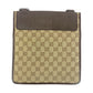 GUCCI Shoulder Bag 27639 GG canvas Brown Beige SilverMetal