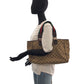GUCCI Tote Bag 145758 GG canvas Beige SilverMetal Sherry line GG pattern