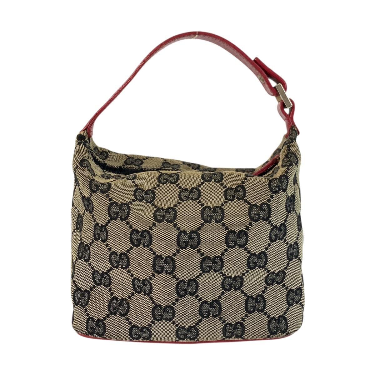 GUCCI Handbag 039 1147 GG canvas Beige red