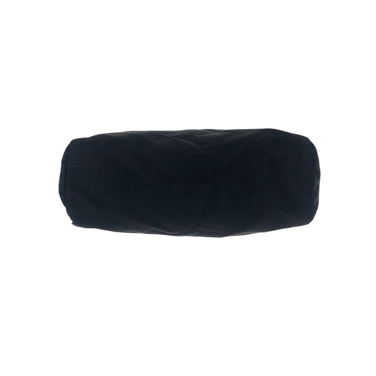 PRADA Pouch Nylon Black SilverMetal Test Triangle With logo