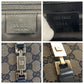 GUCCI Handbag 002 1065 GG canvas Brown Black SilverMetal Jackie
