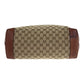 GUCCI Tote Bag 305585 GG canvas Beige brown gold