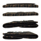 FENDI Long Wallet Purse 2400 31133 018 canvas Brown Silver Metal Zucca