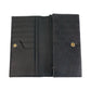 GUCCI Long Wallet Purse 244946 leather Black GoldMetal Guccisima