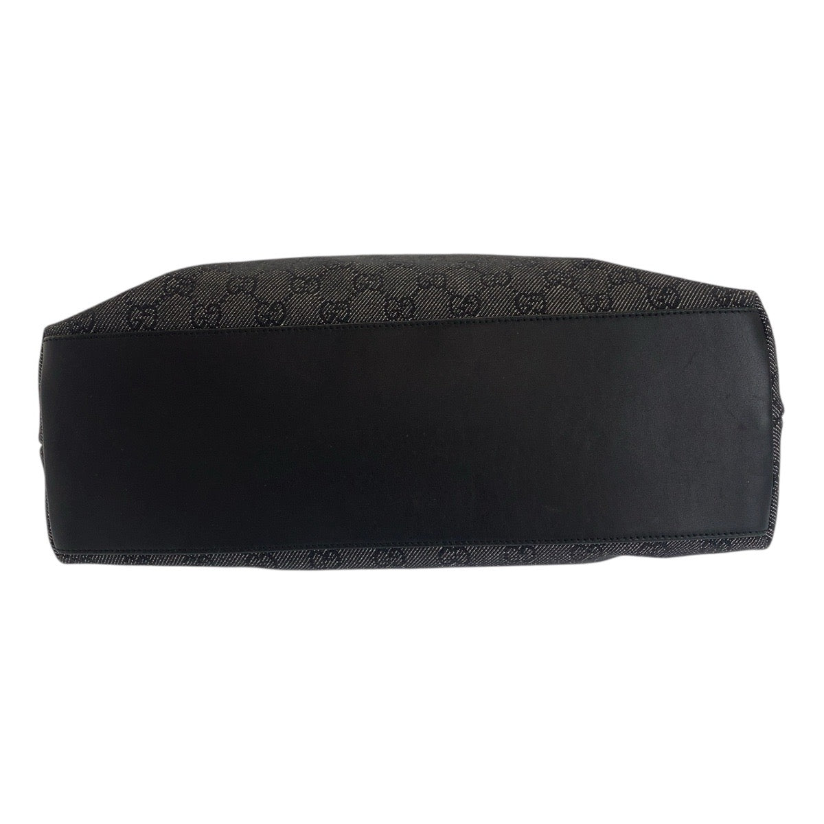 GUCCI Handbag 92708 GG canvas Black GoldMetal Bamboo