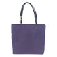 PRADA Tote Bag Nylon Purple SilverMetal Test Triangle With logo