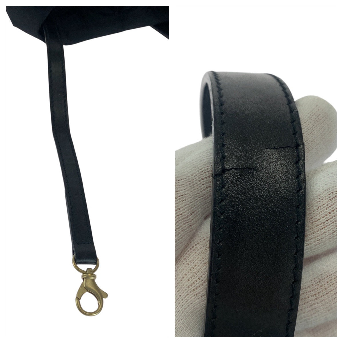 CHANEL Tote Bag Nylon Black GoldMetal New travel line Neutral Tote MM