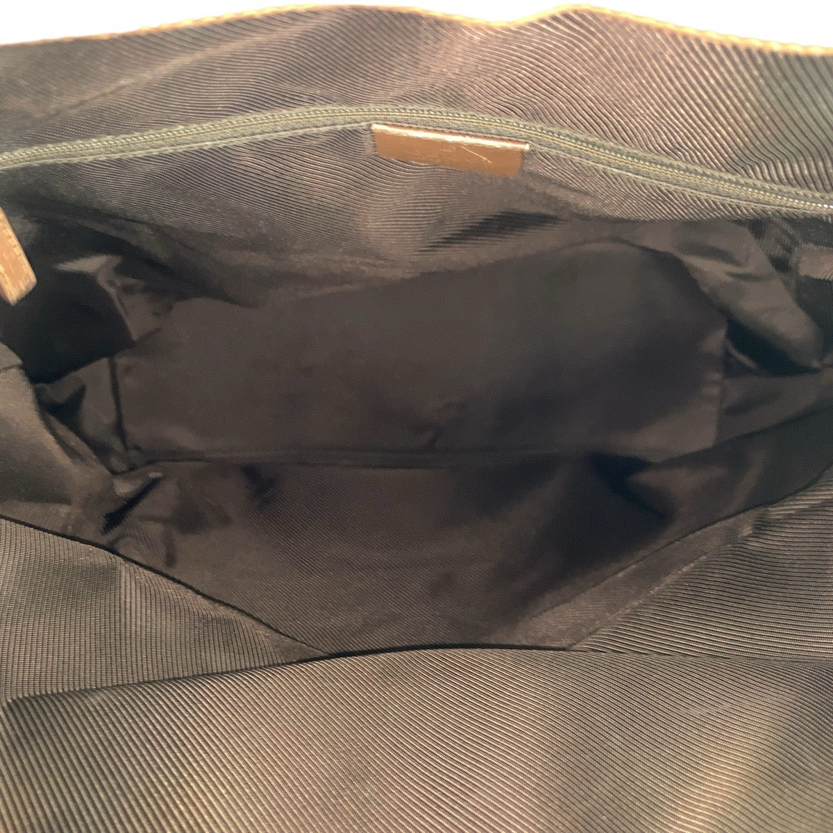 GUCCI Tote Bag 002 1121 GG canvas Beige Brown Gold Metal