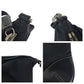PRADA Shoulder Bag Nylon Black Silver Test Triangle With logo