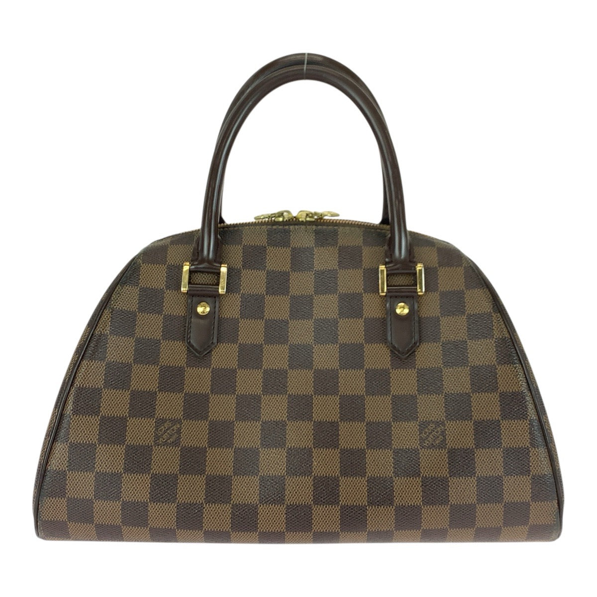 LOUIS VUITTON Tote Bag N41434 PVC Brown gold Damier Rivera MM
