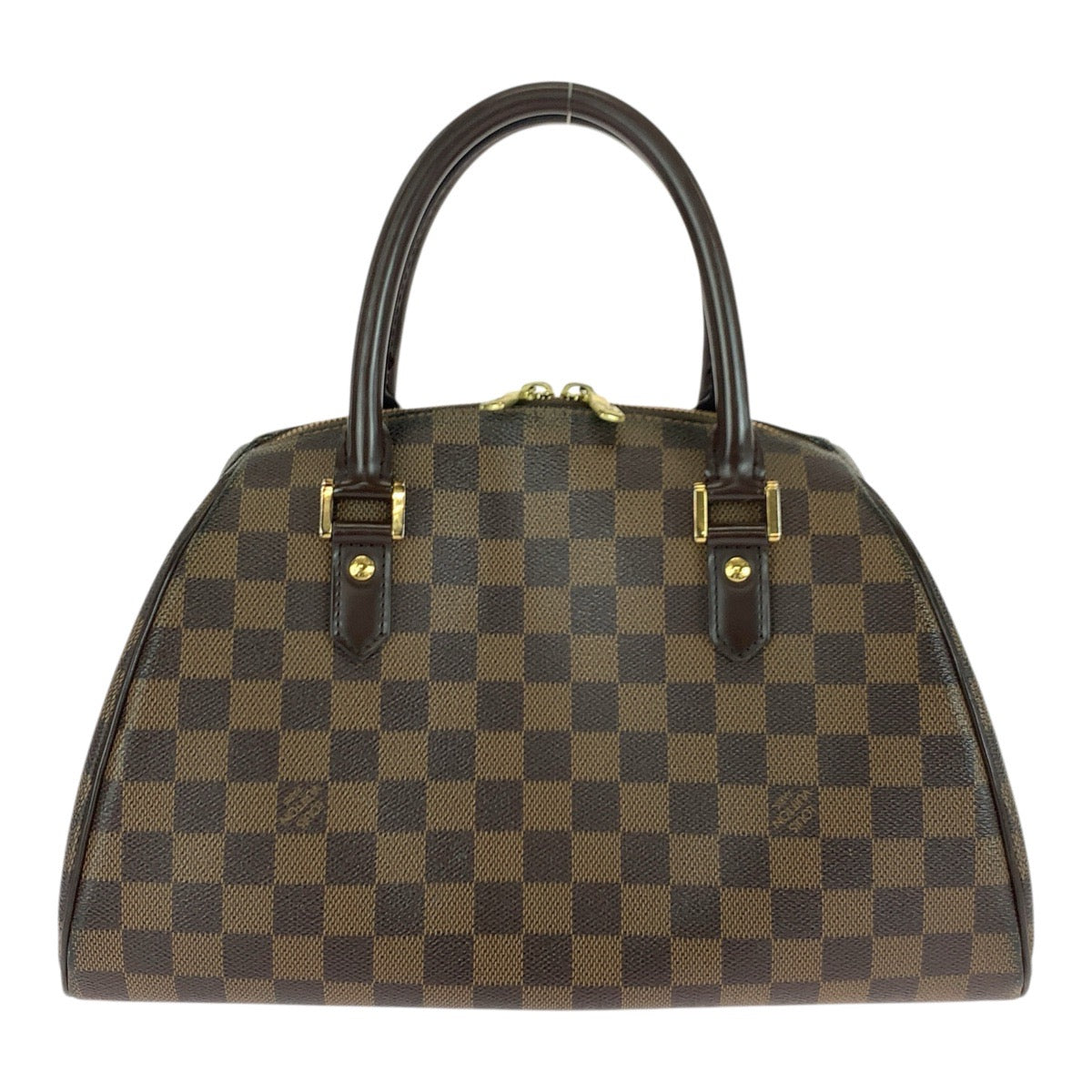 LOUIS VUITTON Tote Bag N41434 PVC Brown gold Damier Rivera MM